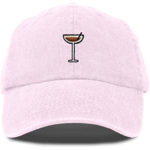 imageDALIX Espresso Martini Embroidered Cap Cotton Baseball Cute Cool Dad Hat WomensWashed Pink