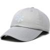 imageDALIX ICY Snowflake Hat Womens Baseball CapGray