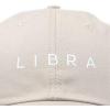 imageDALIX Libra Dad Hat Embroidered Zodiac Astrology Cotton Baseball CapBeige
