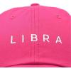 imageDALIX Libra Dad Hat Embroidered Zodiac Astrology Cotton Baseball CapHot Pink