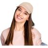 imageDALIX Libra Dad Hat Embroidered Zodiac Astrology Cotton Baseball CapKhaki