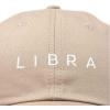 imageDALIX Libra Dad Hat Embroidered Zodiac Astrology Cotton Baseball CapKhaki