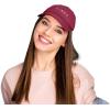 imageDALIX Libra Dad Hat Embroidered Zodiac Astrology Cotton Baseball CapMaroon