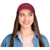 imageDALIX Libra Dad Hat Embroidered Zodiac Astrology Cotton Baseball CapMaroon