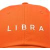 imageDALIX Libra Dad Hat Embroidered Zodiac Astrology Cotton Baseball CapOrange