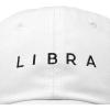 imageDALIX Libra Dad Hat Embroidered Zodiac Astrology Cotton Baseball CapWhite