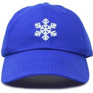 imageDALIX ICY Snowflake Hat Womens Baseball CapRoyal Blue