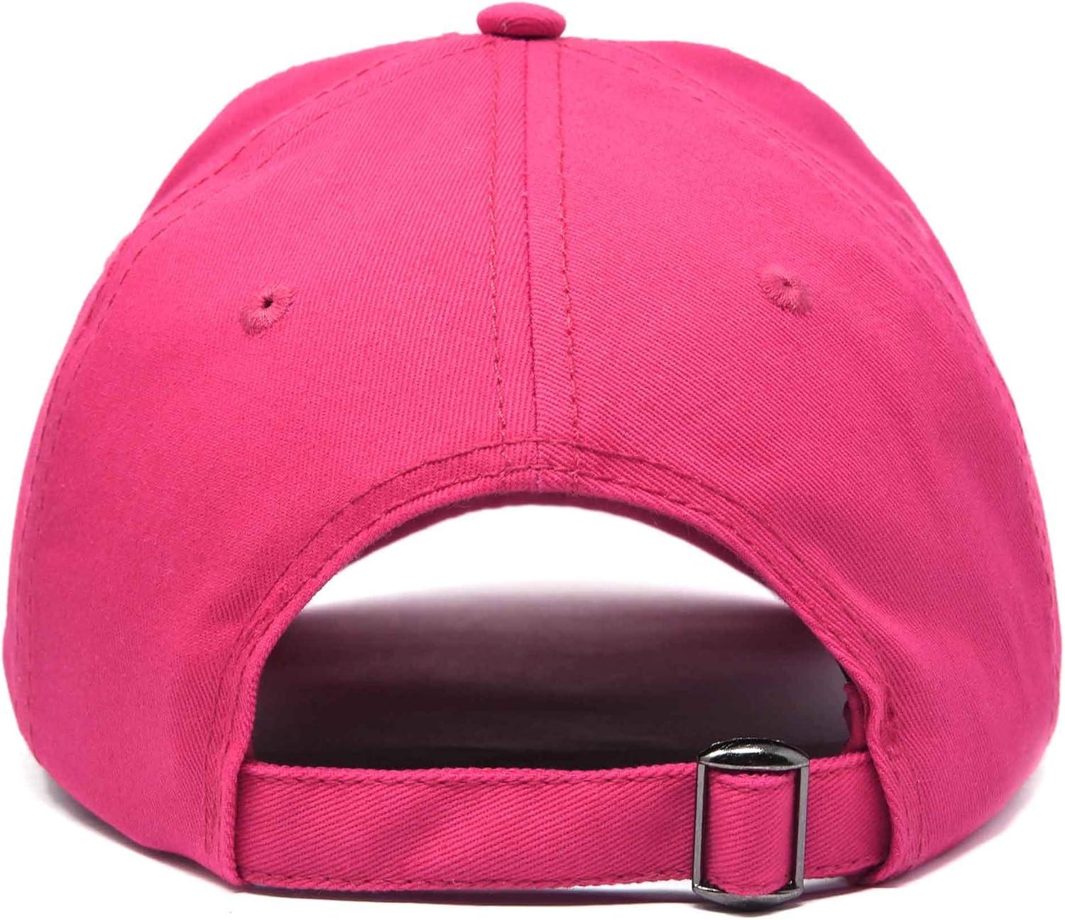 imageDALIX Be Kind Womens Baseball Cap Soft Cotton Dad HatHot Pink