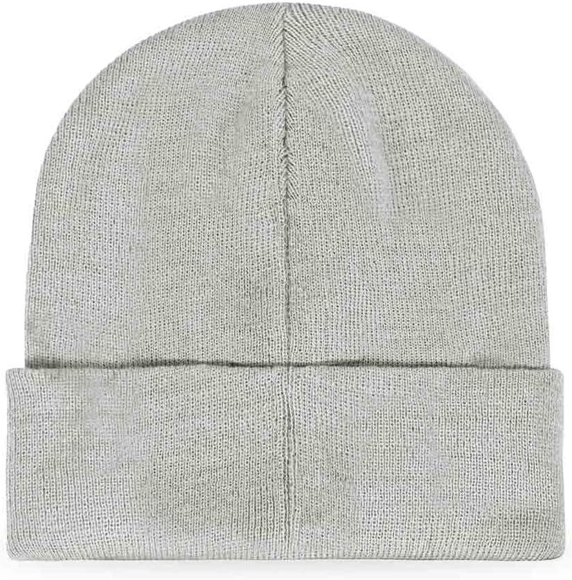 imageDALIX Heart of Bones Embroidered Beanie Hat Knit Cap Cold Weather WomensLight Gray