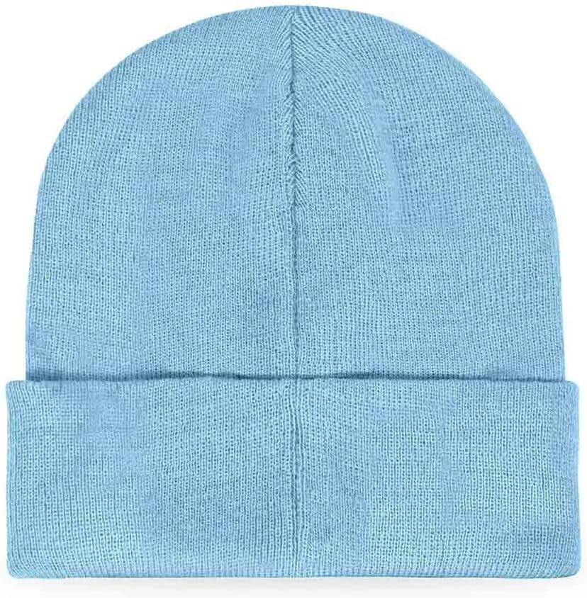 imageDALIX Hot Dog Embroidered Beanie Hat Cotton Cute Winter Fall Cap WomensBaby Blue