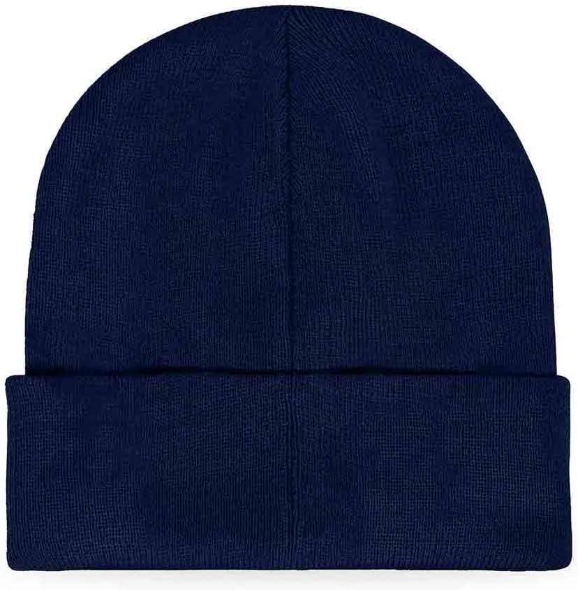 imageDALIX Hot Dog Embroidered Beanie Hat Cotton Cute Winter Fall Cap WomensNavy Blue