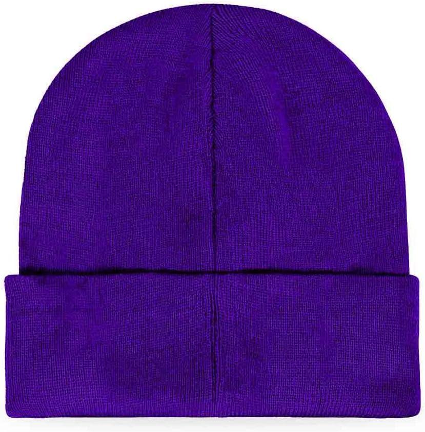 imageDALIX Hot Dog Embroidered Beanie Hat Cotton Cute Winter Fall Cap WomensPurple
