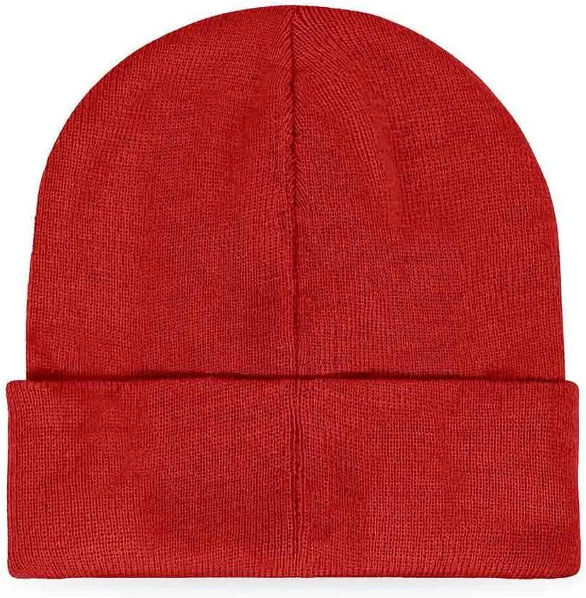 imageDALIX Hot Dog Embroidered Beanie Hat Cotton Cute Winter Fall Cap WomensRed