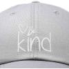 imageDALIX Be Kind Womens Baseball Cap Soft Cotton Dad HatGray