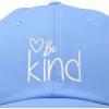 imageDALIX Be Kind Womens Baseball Cap Soft Cotton Dad HatLight Blue