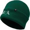 imageDALIX Heart of Bones Embroidered Beanie Hat Knit Cap Cold Weather WomensGreen