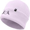 imageDALIX Heart of Bones Embroidered Beanie Hat Knit Cap Cold Weather WomensLavender