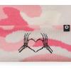 imageDALIX Heart of Bones Embroidered Beanie Hat Knit Cap Cold Weather WomensPink Camo