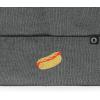 imageDALIX Hot Dog Embroidered Beanie Hat Cotton Cute Winter Fall Cap WomensAsphalt Gray