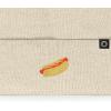 imageDALIX Hot Dog Embroidered Beanie Hat Cotton Cute Winter Fall Cap WomensBeige