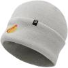 imageDALIX Hot Dog Embroidered Beanie Hat Cotton Cute Winter Fall Cap WomensLight Gray