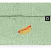 imageDALIX Hot Dog Embroidered Beanie Hat Cotton Cute Winter Fall Cap WomensLight Green