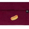 imageDALIX Hot Dog Embroidered Beanie Hat Cotton Cute Winter Fall Cap WomensMaroon