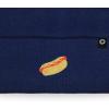 imageDALIX Hot Dog Embroidered Beanie Hat Cotton Cute Winter Fall Cap WomensNavy Blue