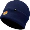 imageDALIX Hot Dog Embroidered Beanie Hat Cotton Cute Winter Fall Cap WomensNavy Blue