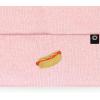 imageDALIX Hot Dog Embroidered Beanie Hat Cotton Cute Winter Fall Cap WomensPink