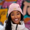 imageDALIX Hot Dog Embroidered Beanie Hat Cotton Cute Winter Fall Cap WomensPink