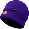 imageDALIX Hot Dog Embroidered Beanie Hat Cotton Cute Winter Fall Cap WomensPurple