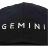 imageDALIX Gemini Dad Hat Embroidered Zodiac Astrology Cotton Baseball CapBlack
