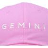 imageDALIX Gemini Dad Hat Embroidered Zodiac Astrology Cotton Baseball CapLight Pink