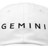 imageDALIX Gemini Dad Hat Embroidered Zodiac Astrology Cotton Baseball CapWhite