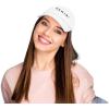 imageDALIX Gemini Dad Hat Embroidered Zodiac Astrology Cotton Baseball CapWhite