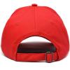 imageDALIX Initial Hat Letter M Womens Baseball Cap Monogram Cursive EmbroiderRed
