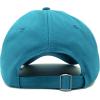 imageDALIX Initial Hat Letter L Womens Baseball Cap Monogram Cursive EmbroiderTeal