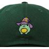 imageDALIX Sorcerer Frog Embroidered Cap Cotton Baseball Cute Cool Dad Hat WomensDark Green