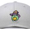 imageDALIX Sorcerer Frog Embroidered Cap Cotton Baseball Cute Cool Dad Hat WomensGray