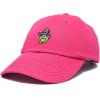 imageDALIX Sorcerer Frog Embroidered Cap Cotton Baseball Cute Cool Dad Hat WomensHot Pink