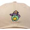 imageDALIX Sorcerer Frog Embroidered Cap Cotton Baseball Cute Cool Dad Hat WomensKhaki