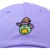imageDALIX Sorcerer Frog Embroidered Cap Cotton Baseball Cute Cool Dad Hat WomensLavender