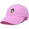 imageDALIX Sorcerer Frog Embroidered Cap Cotton Baseball Cute Cool Dad Hat WomensLight Pink