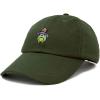 imageDALIX Sorcerer Frog Embroidered Cap Cotton Baseball Cute Cool Dad Hat WomensOlive