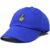 imageDALIX Sorcerer Frog Embroidered Cap Cotton Baseball Cute Cool Dad Hat WomensRoyal Blue