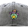 imageDALIX Sorcerer Frog Embroidered Cap Cotton Baseball Cute Cool Dad Hat WomensWashed Black