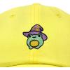 imageDALIX Sorcerer Frog Embroidered Cap Cotton Baseball Cute Cool Dad Hat WomensYellow