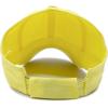 imageDALIX Ladies Ponytail Cap Womens Half Visor with Adjustable Elastic BandMinion Yellow