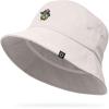 imageDALIX Sorcerer Frog Cotton Bucket Hat Lightweight Outdoor Travel Beach Everyday WomensParchment White